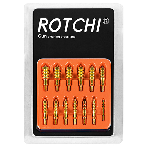 Pacáiste 13-pc pacáiste glanadh gunna práis jags práis, pacáiste cárta blister