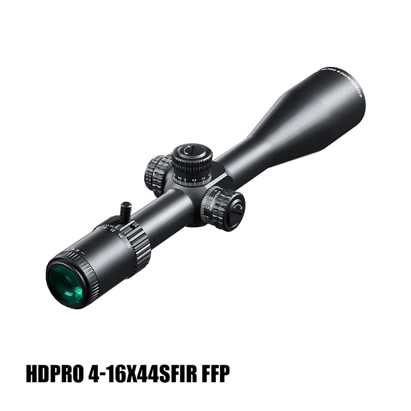 Optics HD PRO 4-16X44 SFIR FFP Fiach Friotaíocht Ard-Turraing