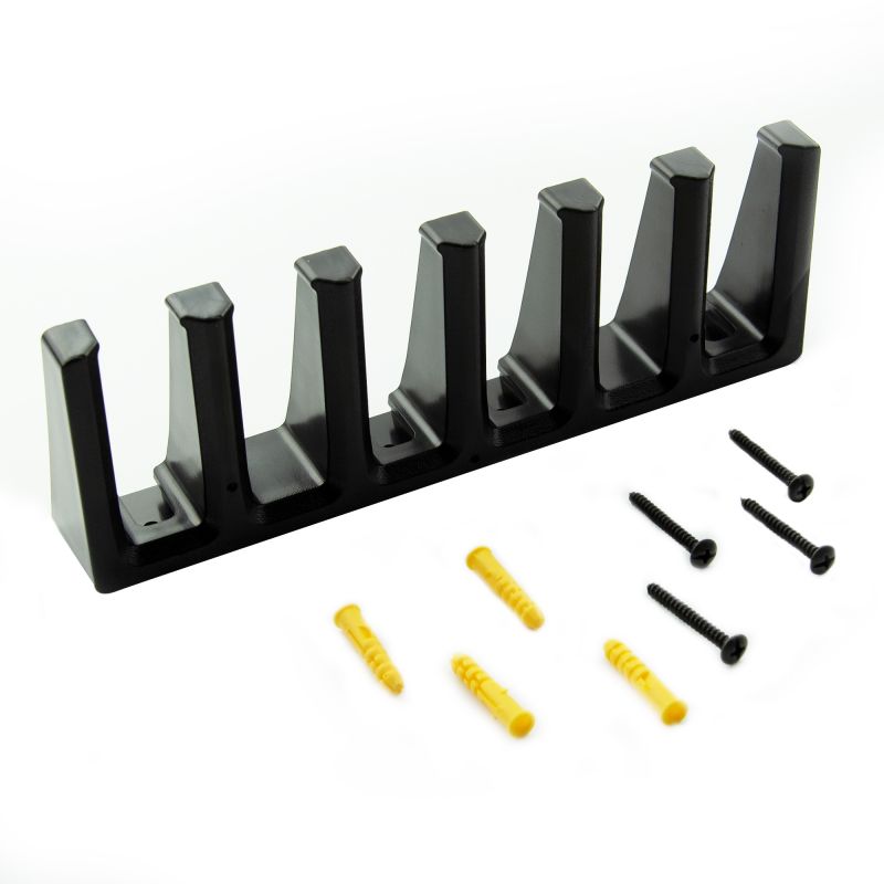 Raca Stórála Sealbhóir Iris Wall Mount Soladach ABS le haghaidh 6xPMAG